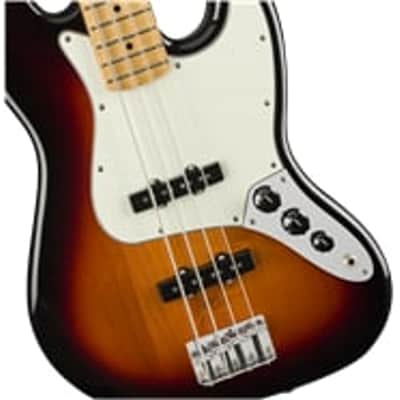 Fender Player Jazz Bass®, Maple Fingerboard, 3-Color Sunburst-MX22110106 image 3