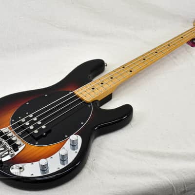 Ernie Ball Music-Man Retro 70's StingRay Bass - Vintage Sunburst image 8