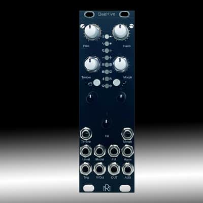 Beehive (8HP Expanded Mutable Instruments Plaits) Eurorack Module, Black Panel image 2