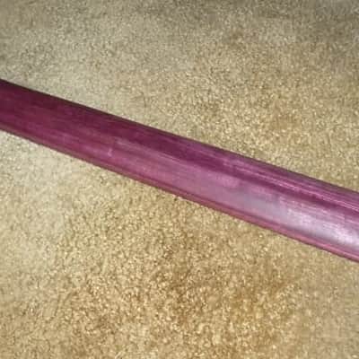 private stock Tree of Life guitar/bass,ultra rare,solid purpleheart neck thru+fanned, 7,8,9or10 strings image 11