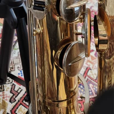 Selmer USA Baritone Saxophone (Eb) Polished Brass 1990s USA image 6