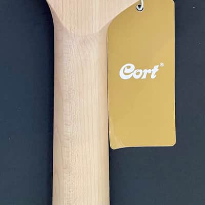 Cort Jeff Berlin Series Rithimic NAT Spalted Maple/Padouk Top 4-String Bass 2010s - Natural image 8