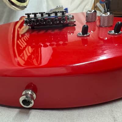 Hamer USA SS1 ss 1 Steve Stevens Signature Guitar with Case 1984 - Red image 16