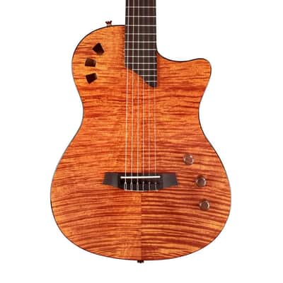 Cordoba Fusion Stage Cutaway A/E Nylon String Guitar - Natural Amber - Open Box image 1
