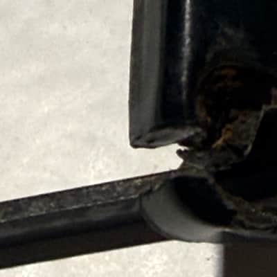 Gibson Humbucker trim ring 1960s  - Black image 7