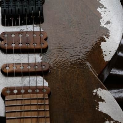 Build to order GB Liuteria Boutique Plié 6 string silver leaf relic edition image 17