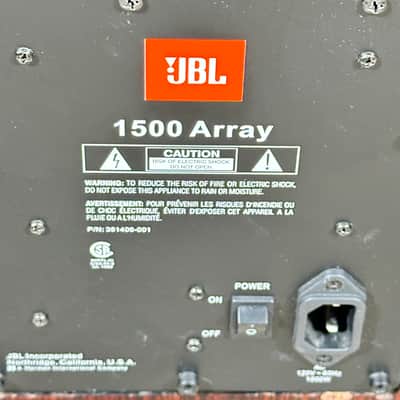 JBL Synthesis 1500 Array Subwoofer. 15", 1000W image 12