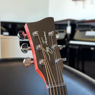 Jay Turser JTA53 3/4 Acoustic Guitar - Blackwood Fingerboard, Satin Red image 4