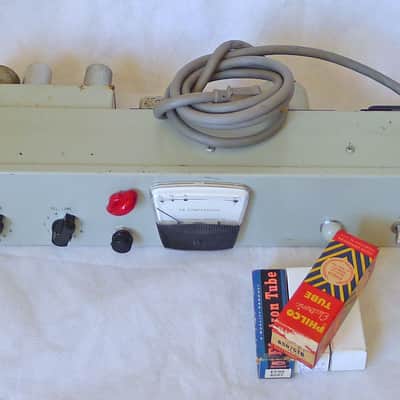 Very Cool Webster Electric WSC 515 Tube Compressor Microphone Pre amp Altec 438 EMI RS 124 image 7