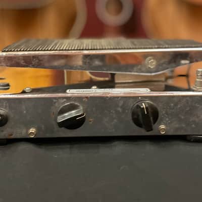 Vintage Morley PFW Power Fuzz Wah Pedal for Electric Guitar & Bass Silver w Power imagen 16