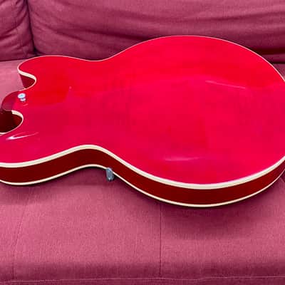 Gibson ESDT-335 Dot Reissue Semi-Hollow Body 2002 - Cherry w/ Case image 19
