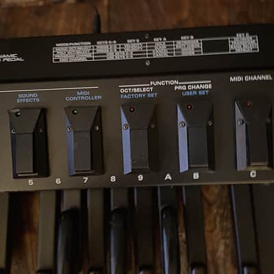 Roland PK-5A Dynamic MIDI Pedal Controller 2006 - 2012 - Black image 8