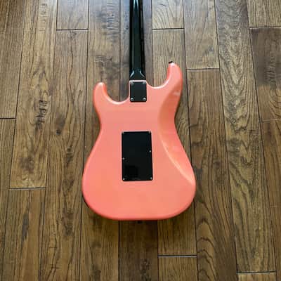 1980s Fresher HSS Stratocaster Electric Guitar Shell Pink Floyd Rose MIJ Japan image 3