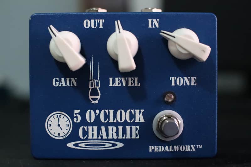 Pedalworx 5 O’ Clock Charlie Overdrive Blue image 1