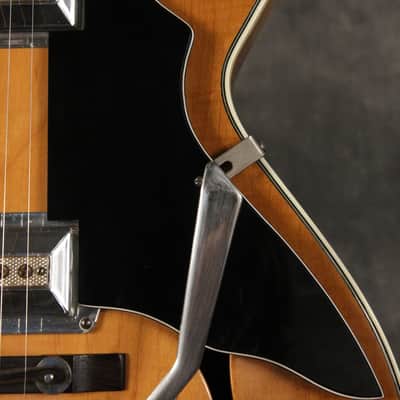 Old Kraftsman (Kay) Hollowbody w/Vibrato tailpiece 1960s Blonde image 9