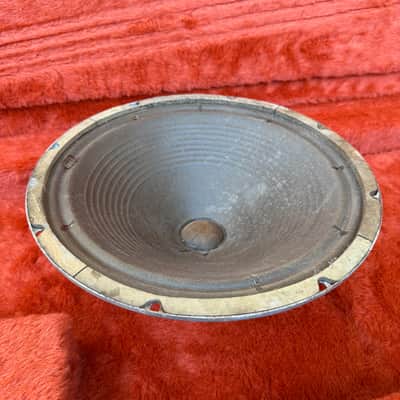 Vintage 1966 CTS 12" Guitar Speaker 8 Ohms Silver image 4