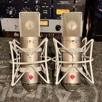 Golden Era Rare Stam “Red Badge” SA 87 / U87 Close serial # Pair ! Pre Braingasm , Classic Neumann tone image 9