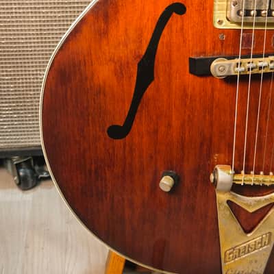 Gretsch 6122 Chet Atkins Country Gentleman 1964  Walnut Brown image 7