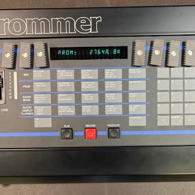 Oberheim PROMMER Prommer with clean 27C64 EPROMS! Mid 80’s - Blue image 3