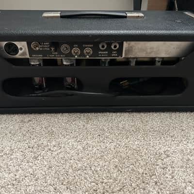 Fender Bassman 2-Channel 50-Watt Guitar Amp Head 1967 w/ 2x12 Cab image 5