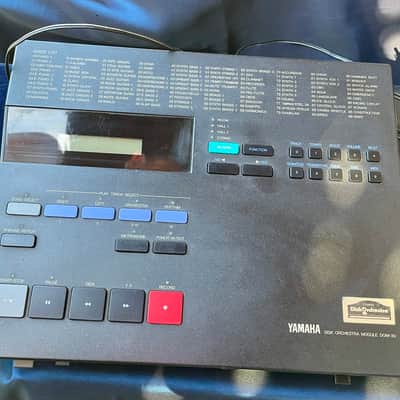 Yamaha DOM-30 Disk Orchestra Module Vintage MIDI Sequencer & Sound Generator - Power Tested + Free Cables⁠