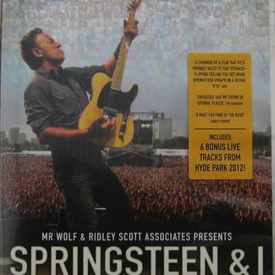 bruce springsteen +1 sealed new dvd - new jersey hungry heart telecaster magic e street bar band rock image 1