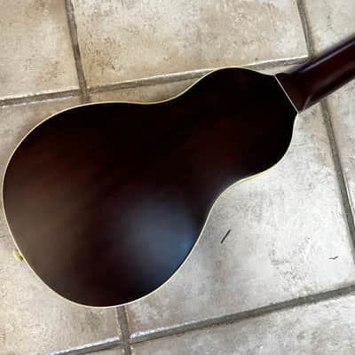 Washburn Model RO-10 Rover Travel Acoustic Guitar Natural image 5