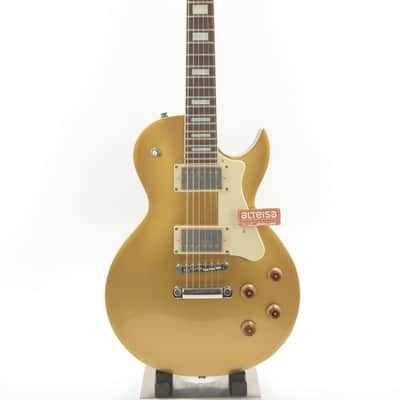 Cort CR200 GT Classic Rock Series Single Cutaway HH 2024 Gold Top 3514gr image 2