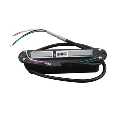 OriPure Hot Dual Rail Humbucker Alnico 5 ST Guitar Pickup Black Neck Pickup 6.2K image 4