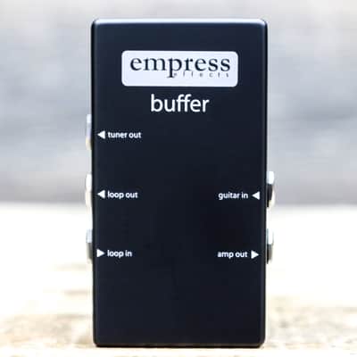 Empress Effects Buffer All-Analog Signal Path Complete I/O Buffer Effect Pedal image 1