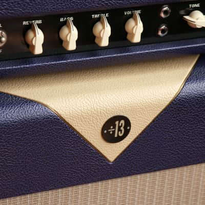 2006 Divided by 13 FTR-37 Head w/ Matching 2x12 Speaker Cabinet & Switchazel A/B Pedal (Purple/Egg) image 9