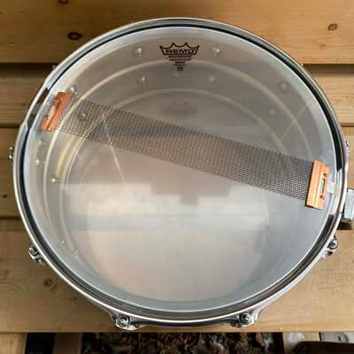 YAMAHA HAND CRAFTED SD-2455 STEEL SNARE DRUM / 14" X 5.5' SHELL / MADE IN JAPAN image 6