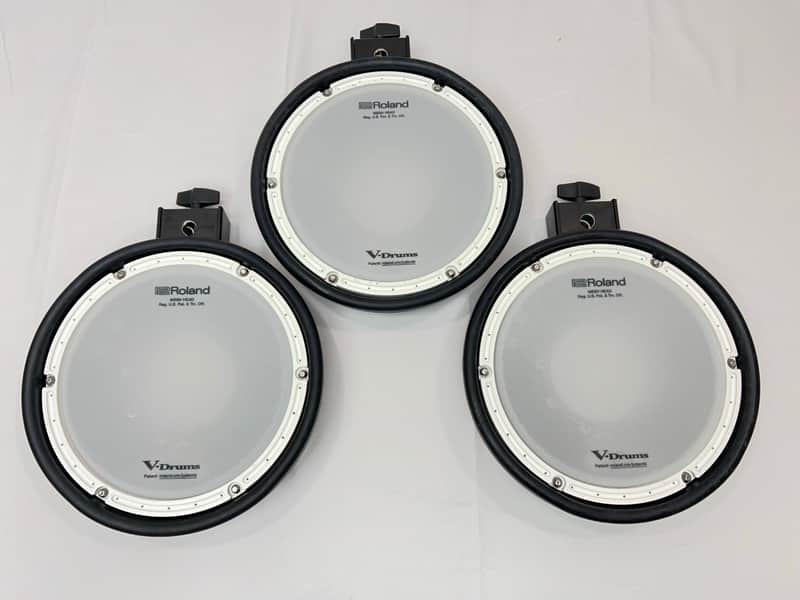 Roland PDX-8 V Dual Trigger Drum Mesh Head PDX8 VDrum THREE PACK image 1