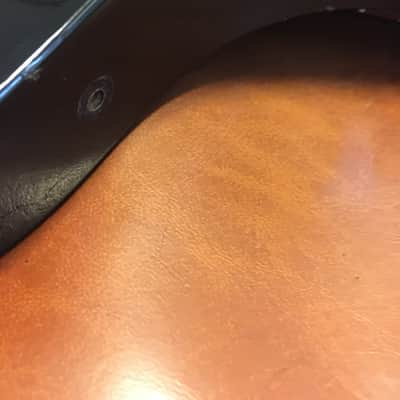 Greco TB 750 Thunderbird bass 1990 Tobacco burst classic MIJ with original leather gigbag image 14