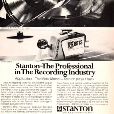 Stanton 881S MM Phono Cartridge with D81S retipped stylus and original box image 14