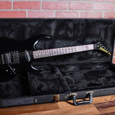 Kramer American Showster Savant II 1989 Black w/OHSC image 2