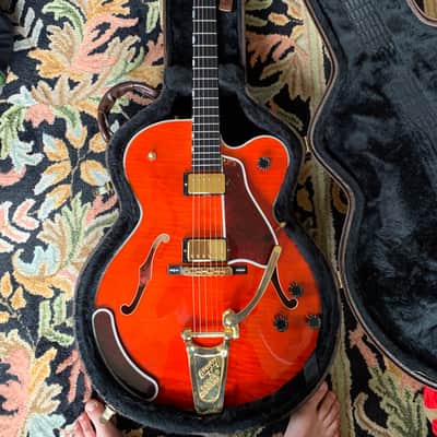 Gibson  Country Gentleman 2003 Orange Sunrise image 1