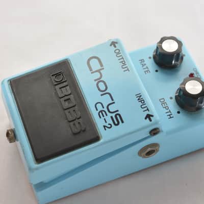 BOSS CE-2 Chorus Silver Screw 4-Digit Serial Black Label Made in Japan 1979 w/ Original Box image 5