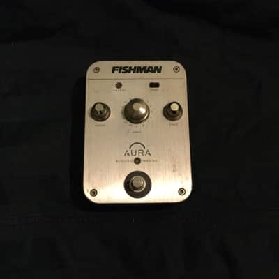 Fishman Aura Acoustic Imaging Jumbo Pedal 2010s - Silver image 1