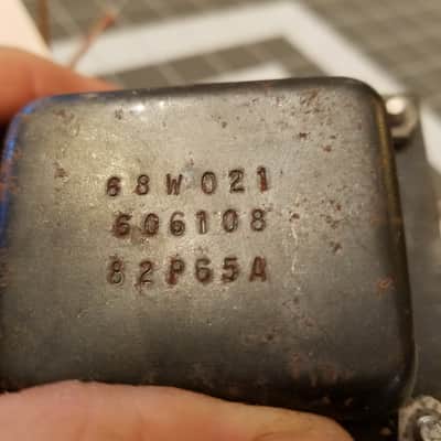 Woodward Schumacher 68W021 82P65A Transformer 235-0-235 / 6.3 / 12.6 V  Vintage Power 25V  Tested Tube Amp Project 1961 image 3