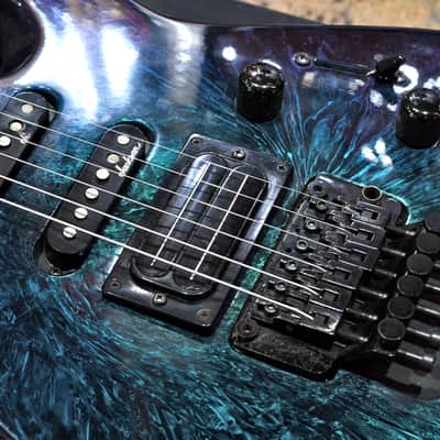 Jackson USA Fusion Eerie Dess Swirl 1990's image 3