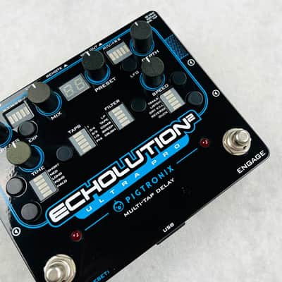 Pigtronix Echolution 2 Delay Pedal 2010s - Black image 3