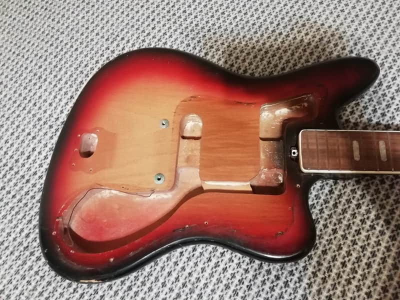 Musima de Luxe 25v 1970s 3 Color Sunburst Jazzmaster / Jaguar variation image 1