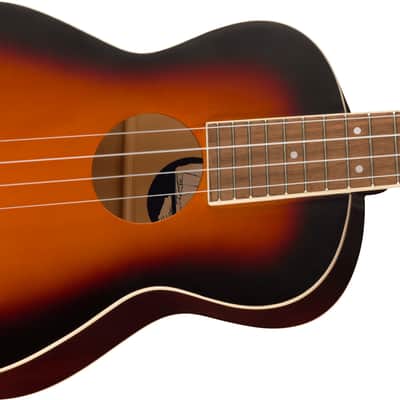 Fender Avalon Tenor Ukulele Walnut FB 2-Color Sunburst image 4