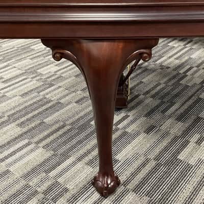 Steinway Model M 5'7" Chippendale Grand Piano 1997 (Restored) - Satin Mahogany image 12