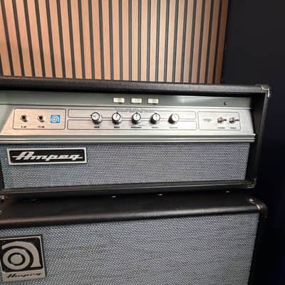 Ampeg V-4B 100-Watt Tube Bass Amp Head Reissue 2013 - Present - Black image 2