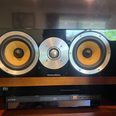 B&W Bowers Wilkins CM5 With Matching Center Speakers, Two Cast Iron Stands. image 4
