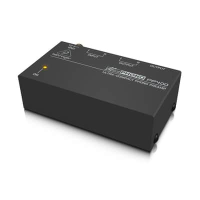 Behringer Microphono PP400 Ultra-Compact Phono Preamp, 50W Output Impedance, RIAA Frequency Response image 13