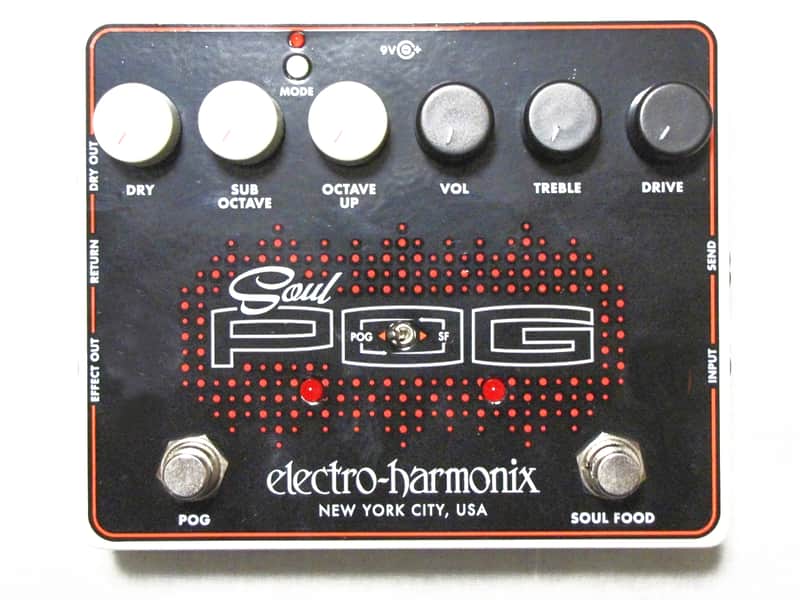Used Electro-Harmonix EHX Soul Pog (Nano Pog + Soul Food) Guitar Effects Pedal image 1