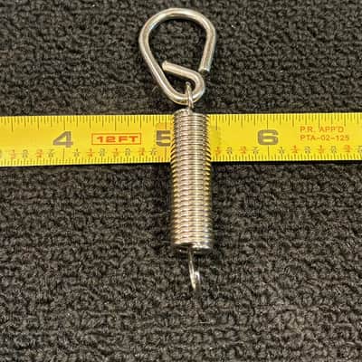Bass Drum Pedal Parts Steel Spring With Hook Chrome image 3